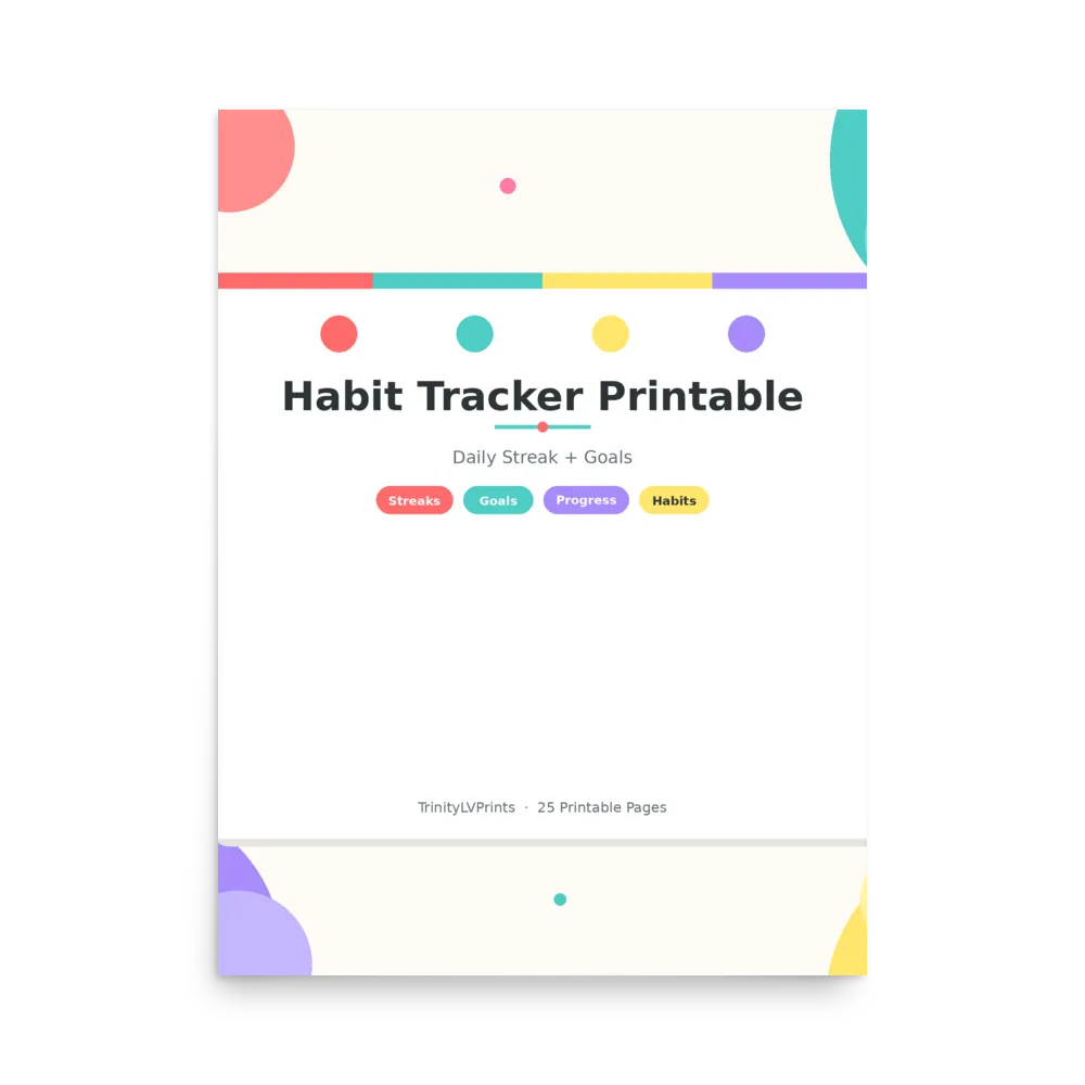 Habit Tracker Era One Day At A Time