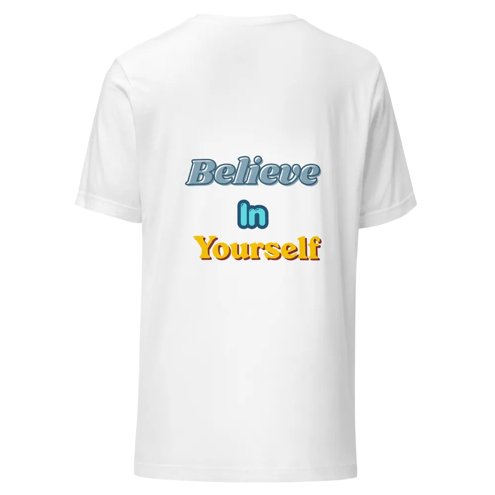     Believe In Yourself Inspirational T-Shirt ⭐ thumbnail 2