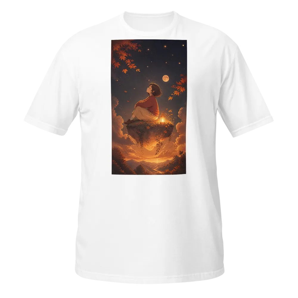 Cosmic Pumpkin Fantasy Halloween T-Shirt