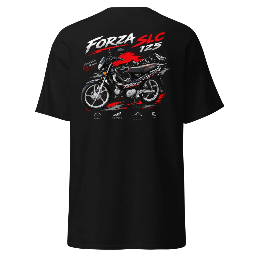 Forza SLC 125cc Biker Graphic Softstyle T-Shirt thumbnail 2