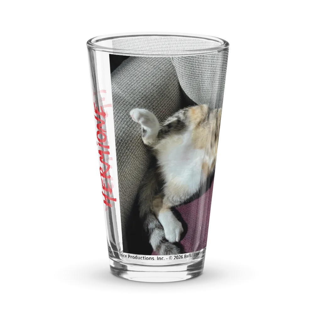 Hardcore Hermione - 16 oz Shaker Glass thumbnail 4