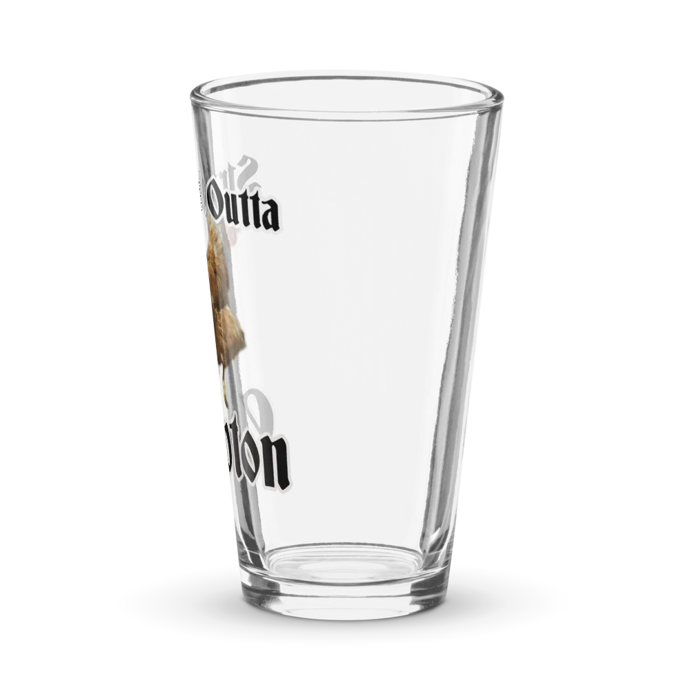 Straight Outta Coopton   Pint Glass thumbnail 4