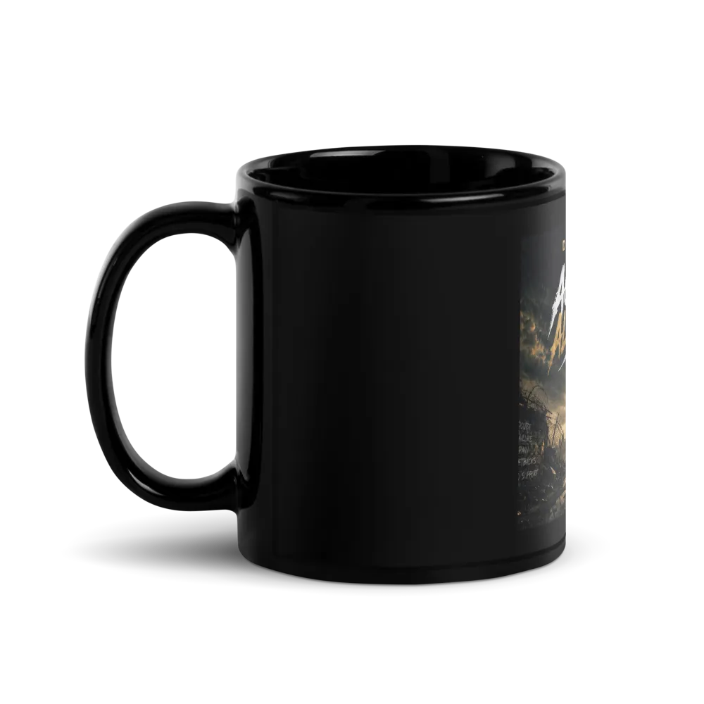 Move Different - Black Glossy Mug thumbnail 2
