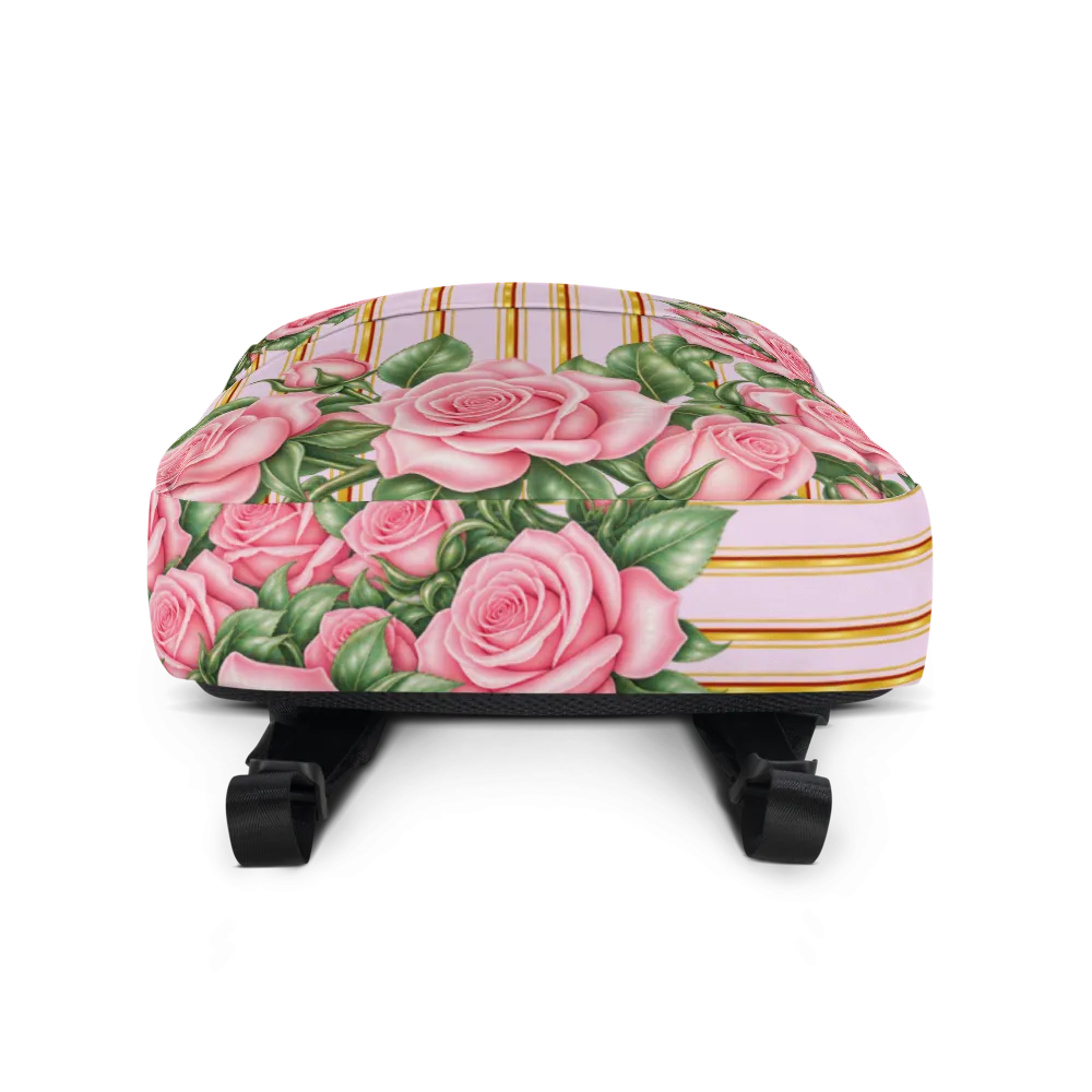 Pink Rose Back-Pack  thumbnail 3