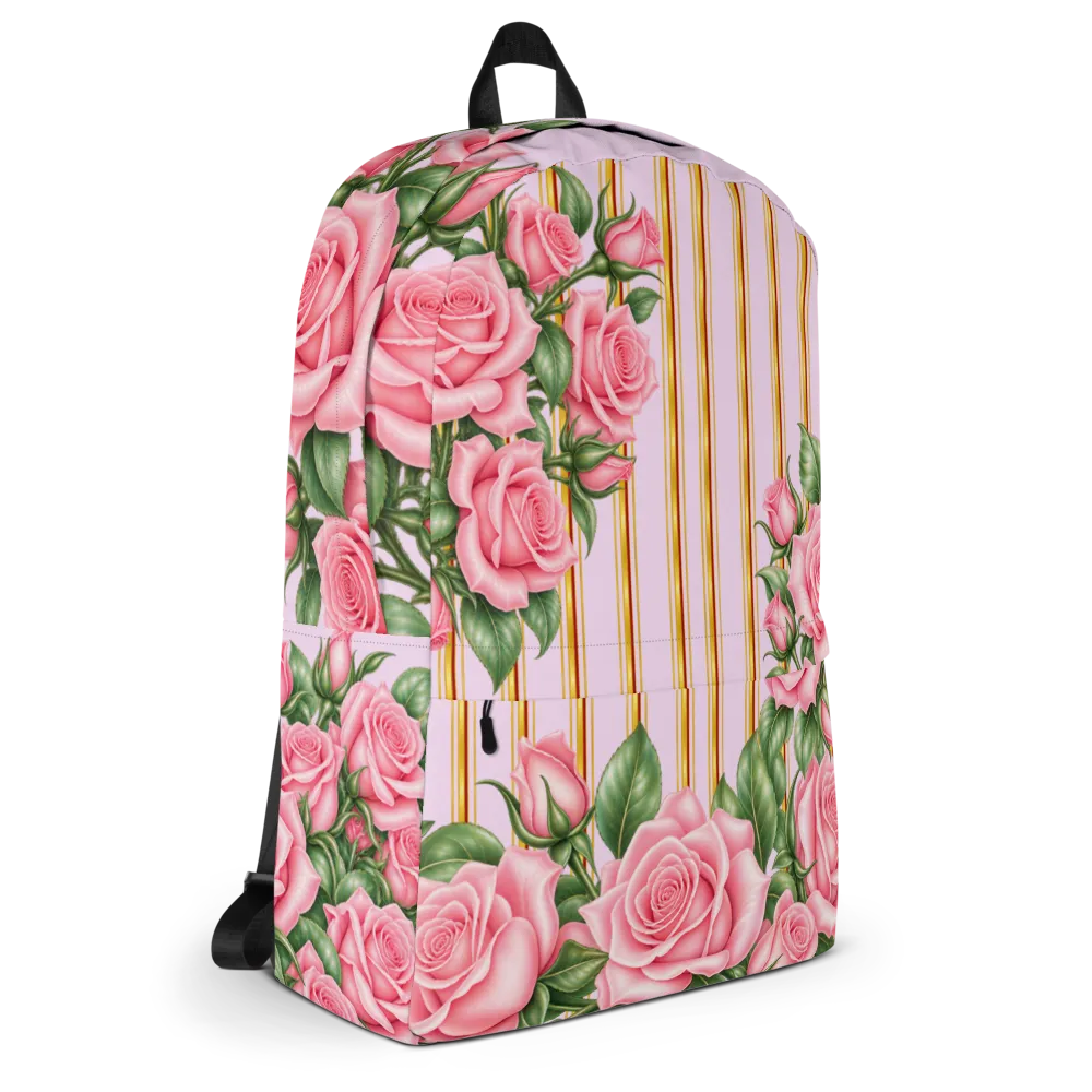 Pink Rose Back-Pack  thumbnail 5