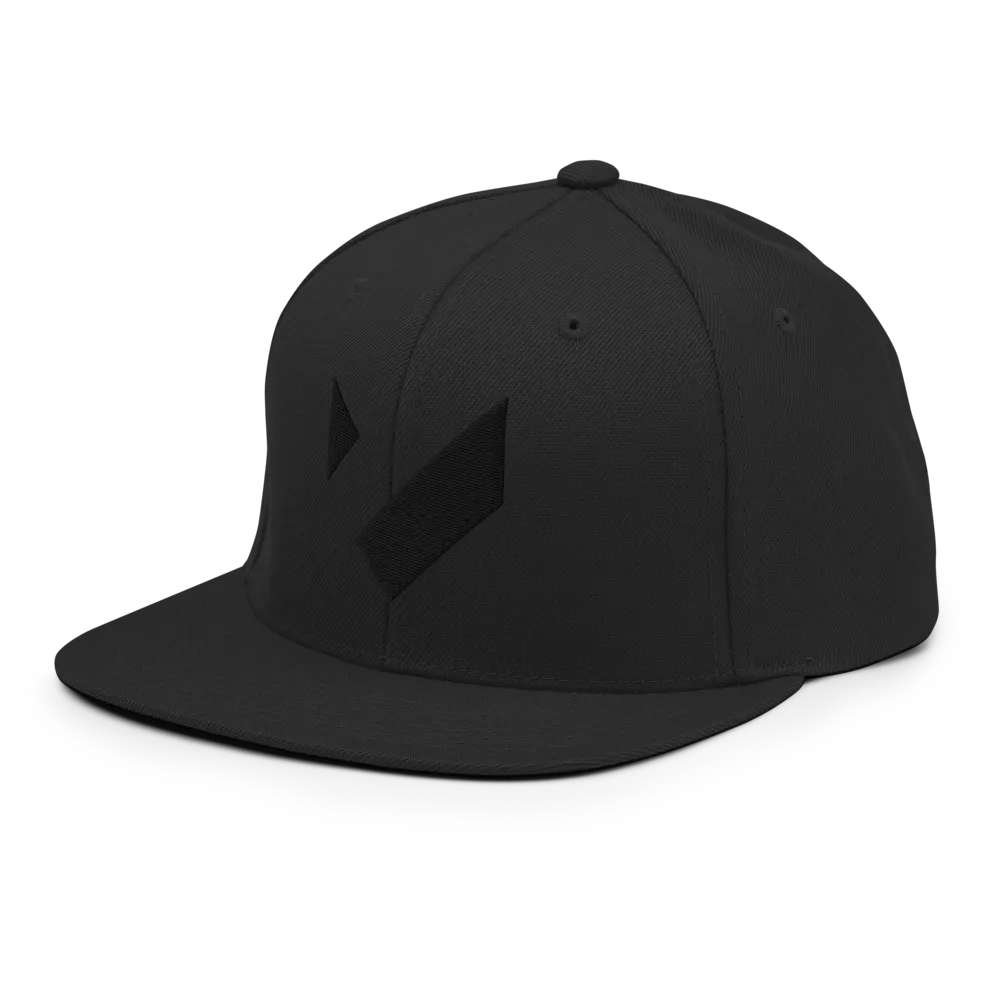 Vicetone Snapback - All Black thumbnail 3