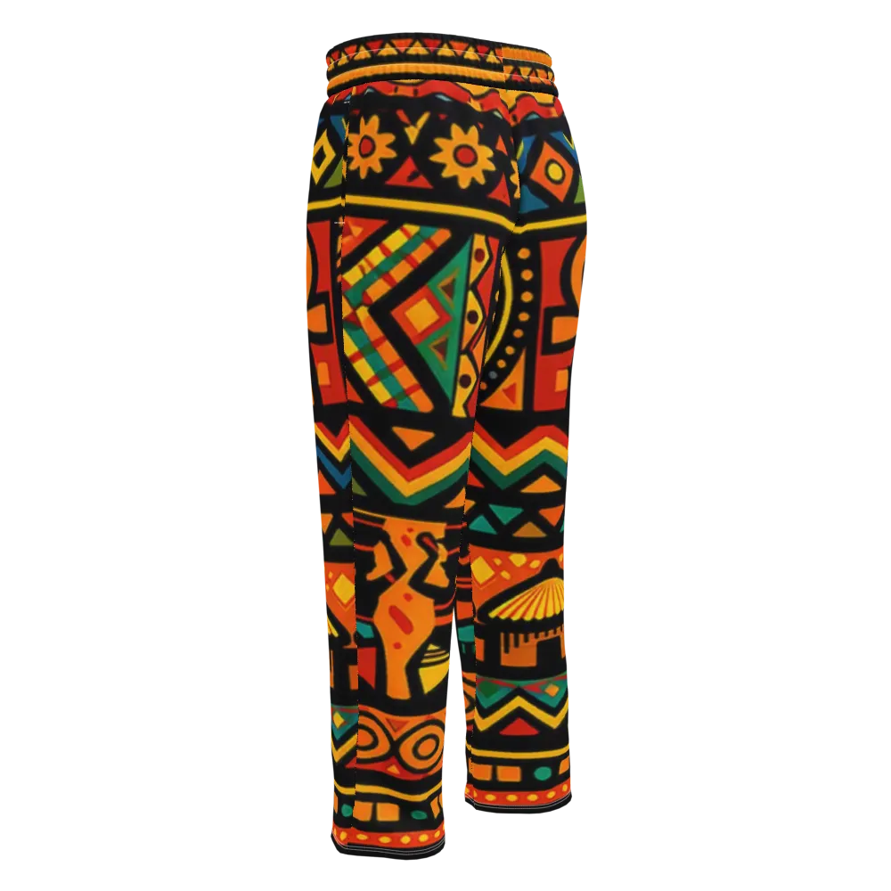 Crown. African Style Fleece Sweatpants. thumbnail 2