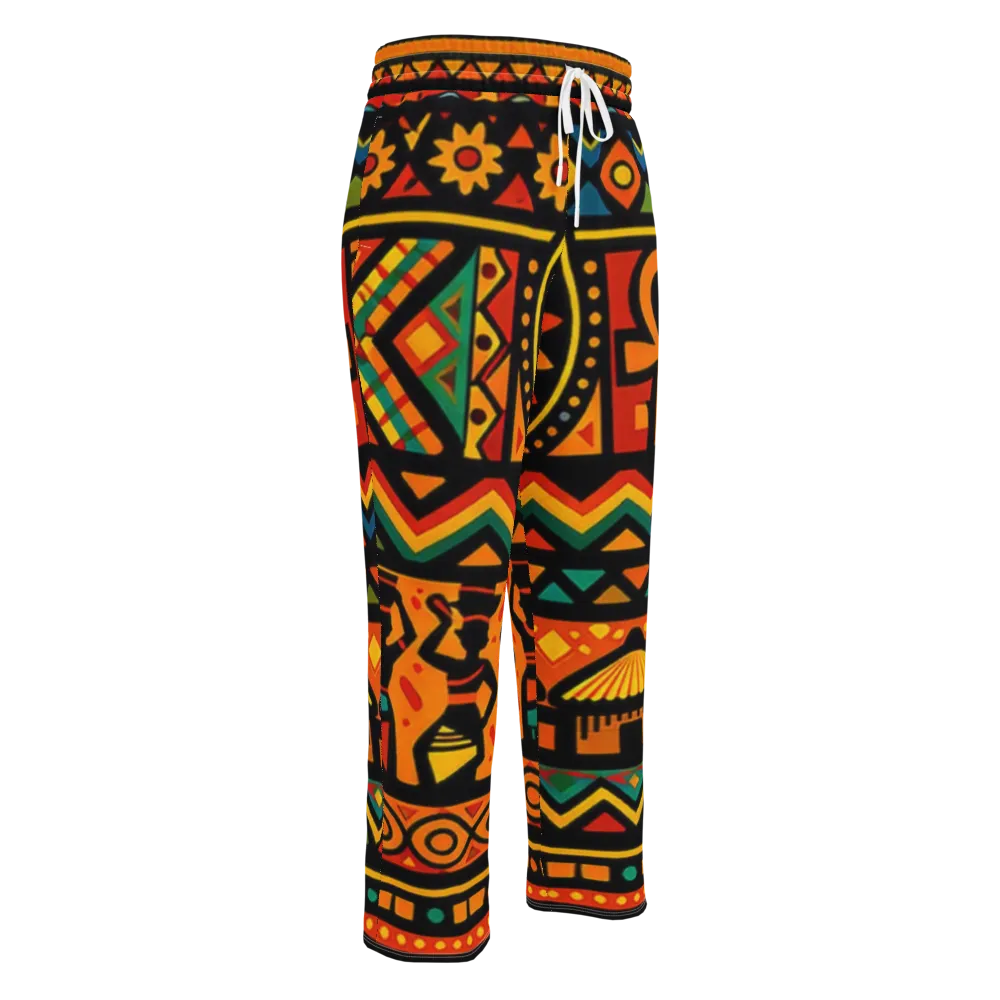 Crown. African Style Fleece Sweatpants.