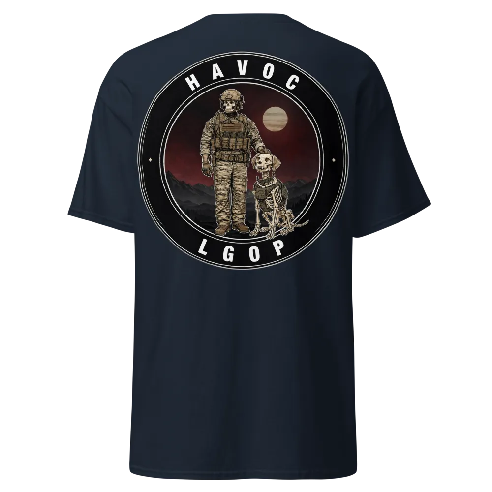 HAVOC LGOP Tee — Navy