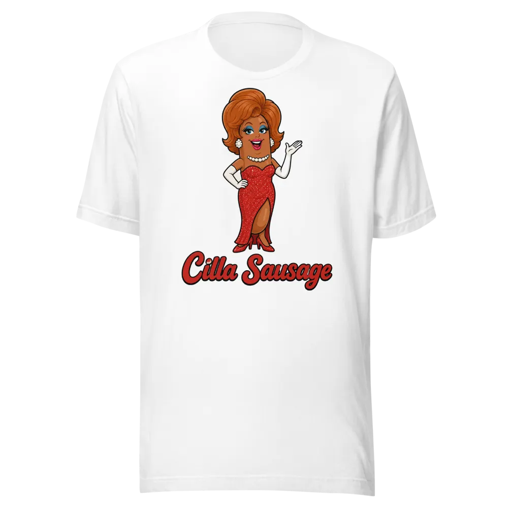 Cilla Sausage T-shirt