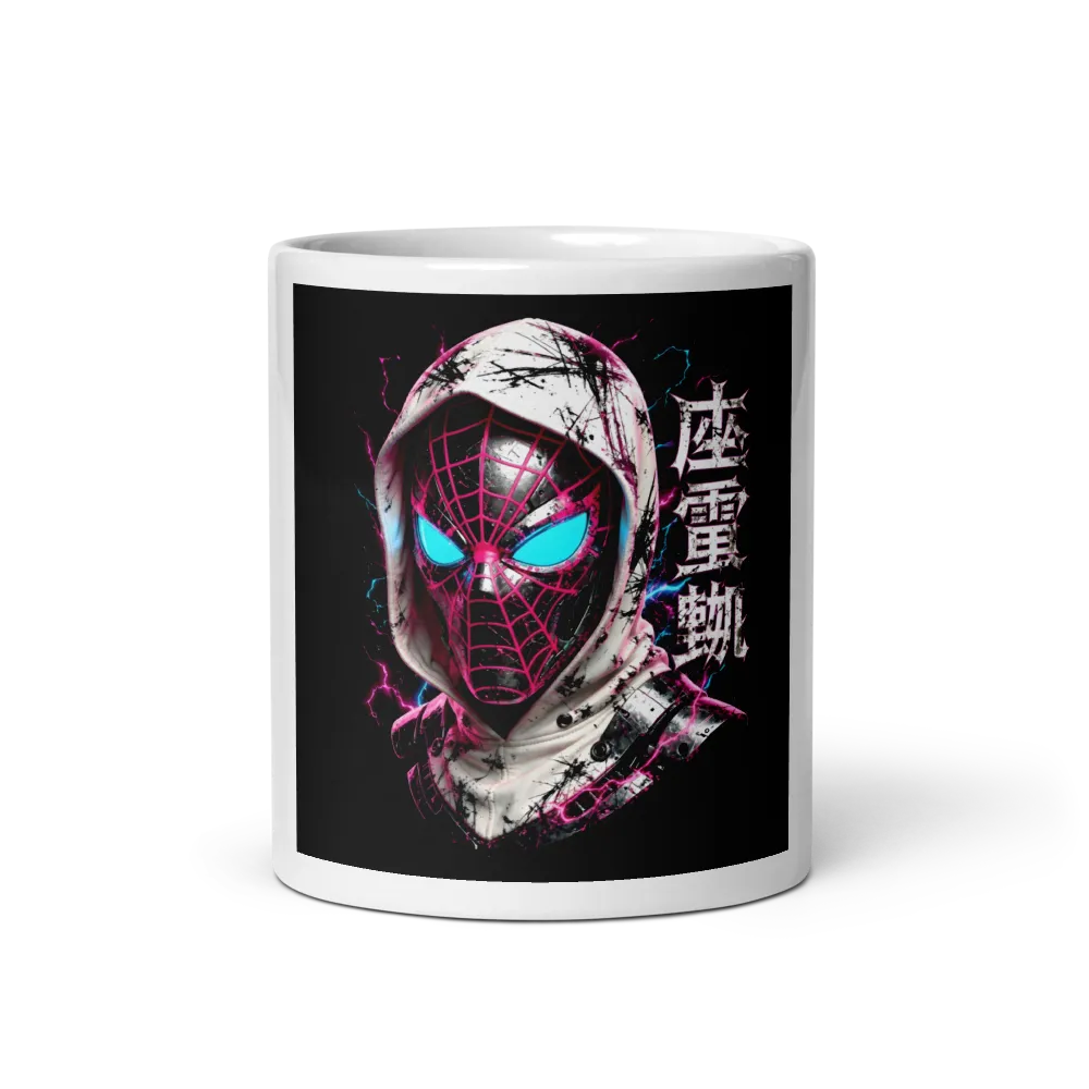 Cyberpunk Spiderman Anime Graphic Tee thumbnail 3