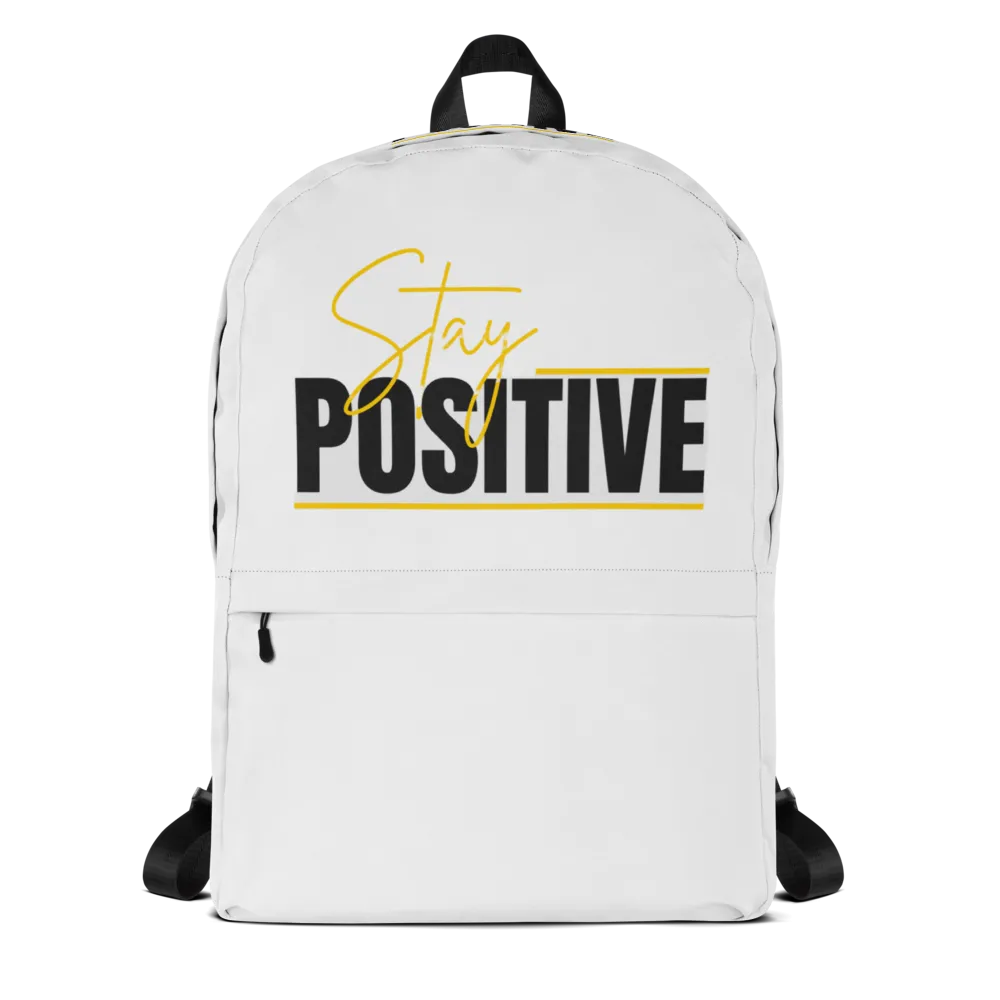 Stay Positive Aesthetic Graphic For Bags. thumbnail 2