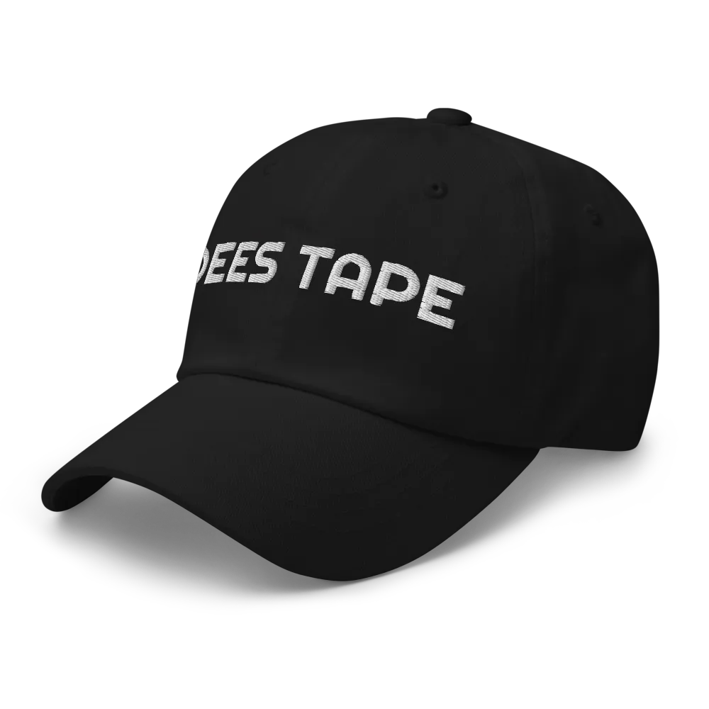 DEES TAPE — Embroidered Dad Hat thumbnail 3
