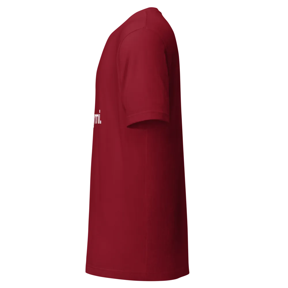 Naymi — Logo Tee (Burgundy) thumbnail 3