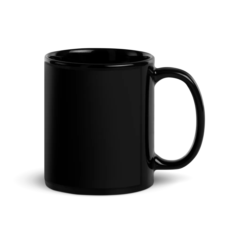 Black Glossy Mug Spooky Mama thumbnail 3