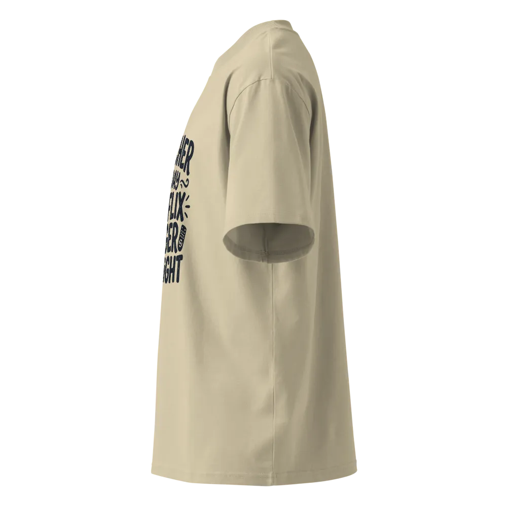 Unisex Organic Oversized High Neck T-Shirt thumbnail 3