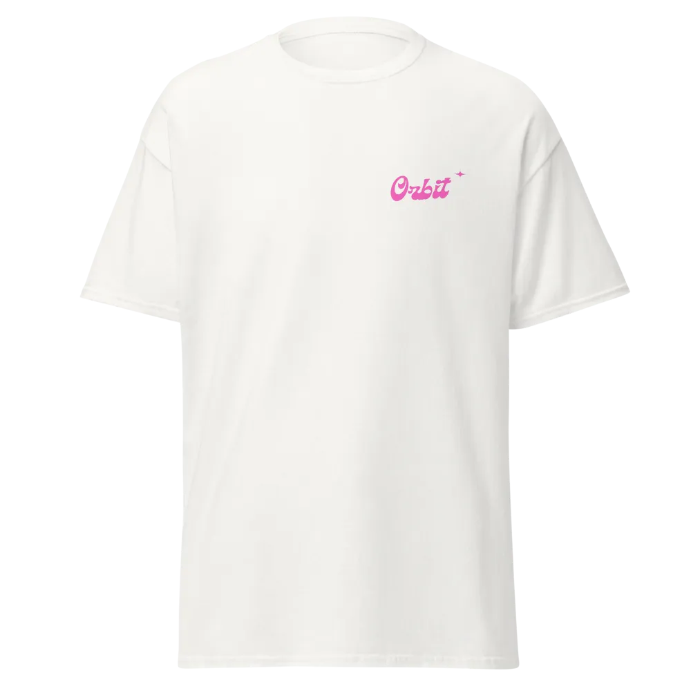 Orbit White T-shirt Graphic Design