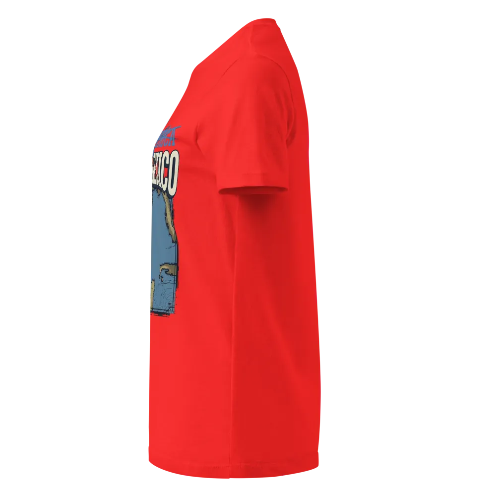 Gulf of Mexico Women's Tee (Red, Maroon) thumbnail 3