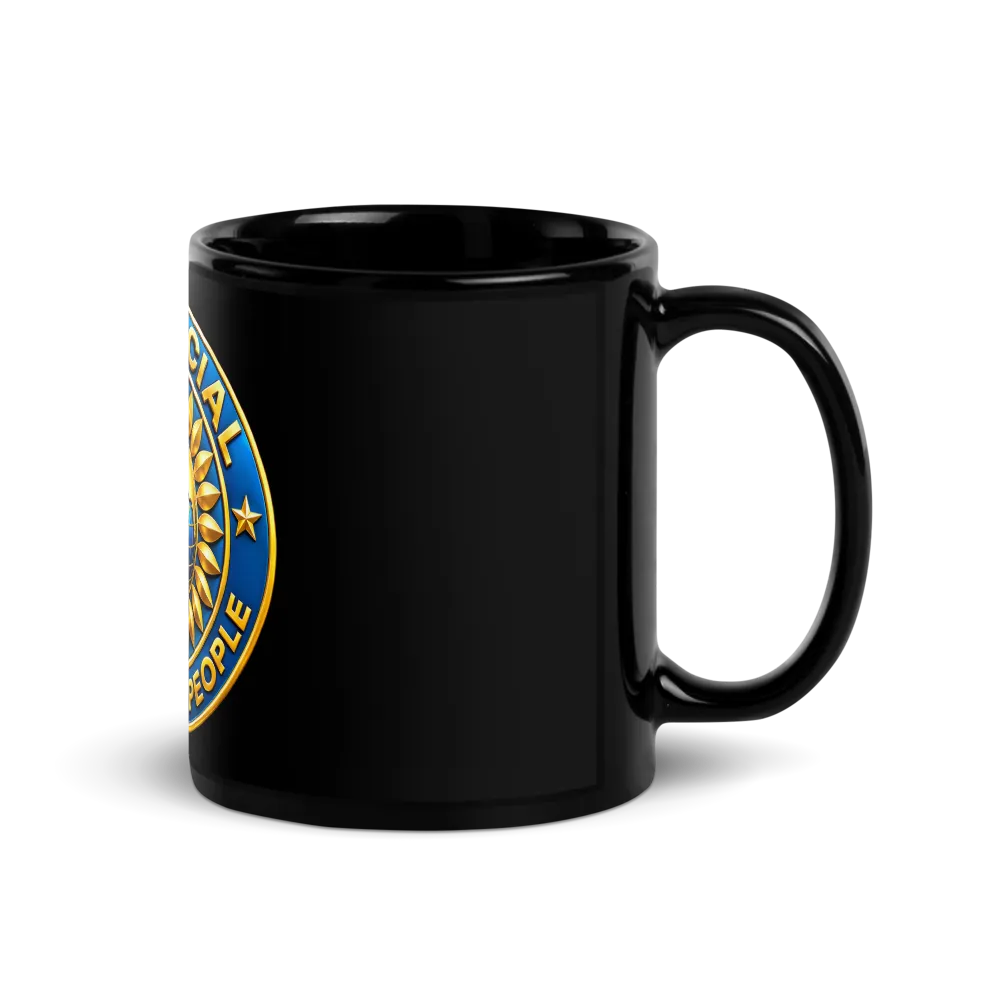 # ORU Social Black Glossy Mug  **Sip in Style. Thi thumbnail 3