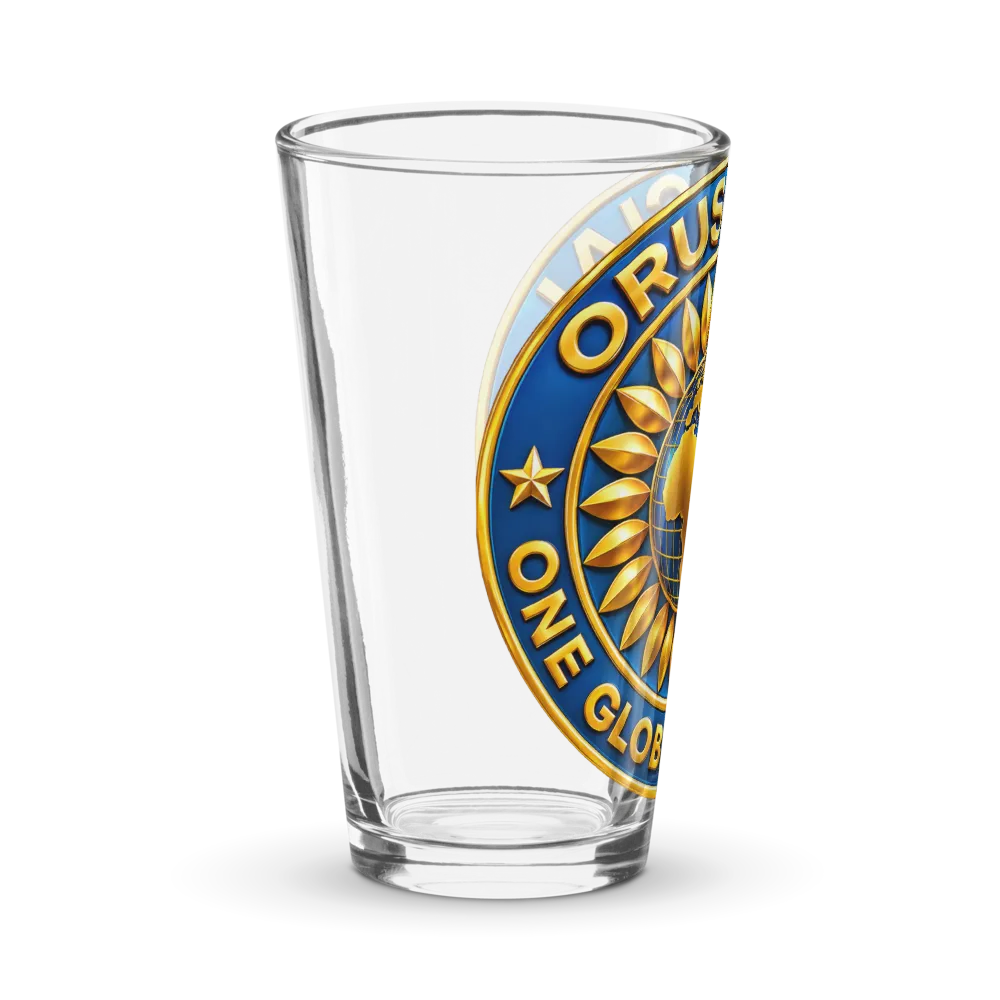 # ORU Social Shaker Pint Glass – 16 oz thumbnail 3