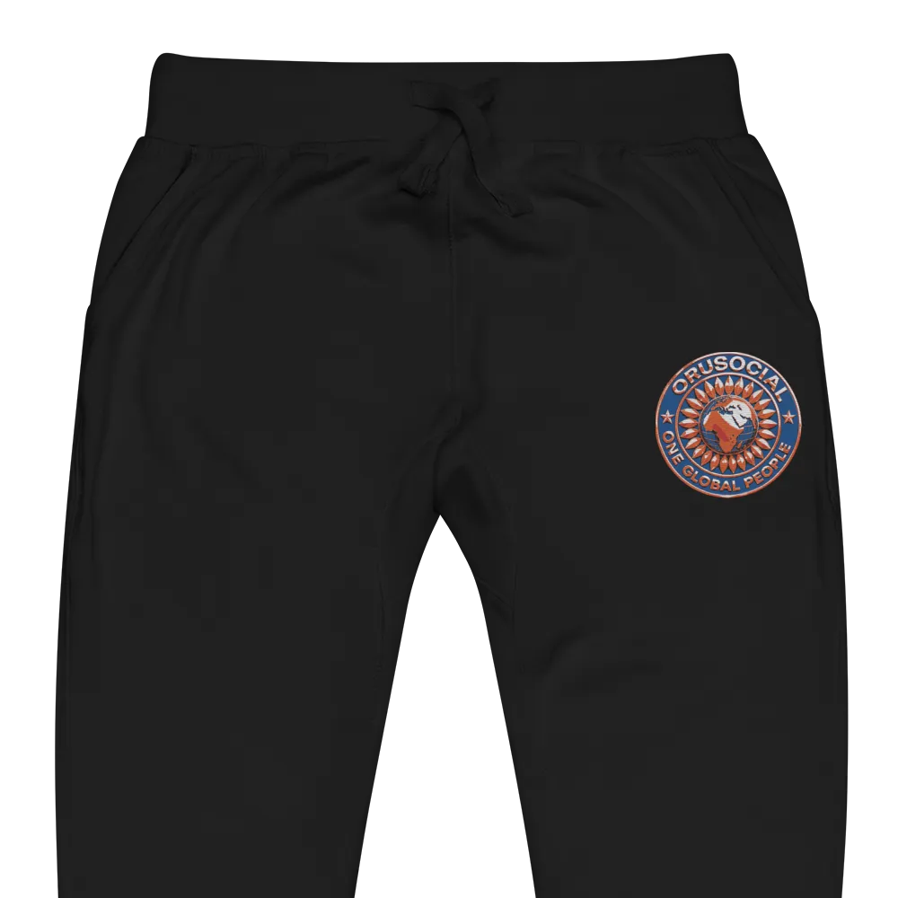 # ORU Social Unisex Fleece Sweatpants – Cotton Her thumbnail 3