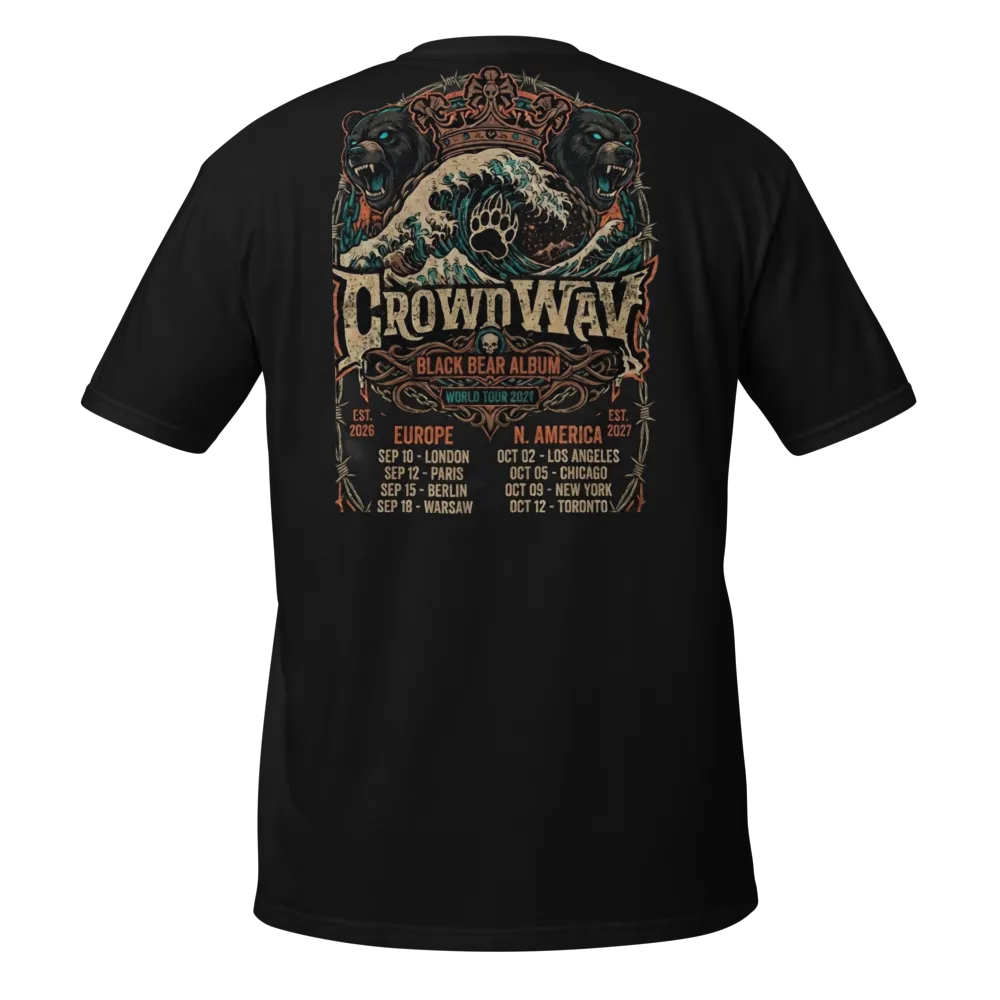 Black Bear Tshirt thumbnail 2