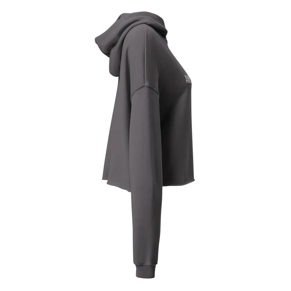 AWNDRAYUH Cropped Logo Hoodie thumbnail 4