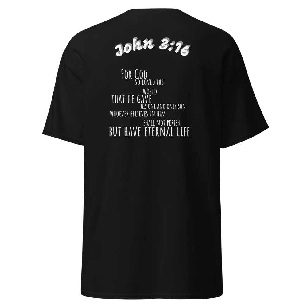 JOHN 3:16 Classic Tee "Unisex" thumbnail 4