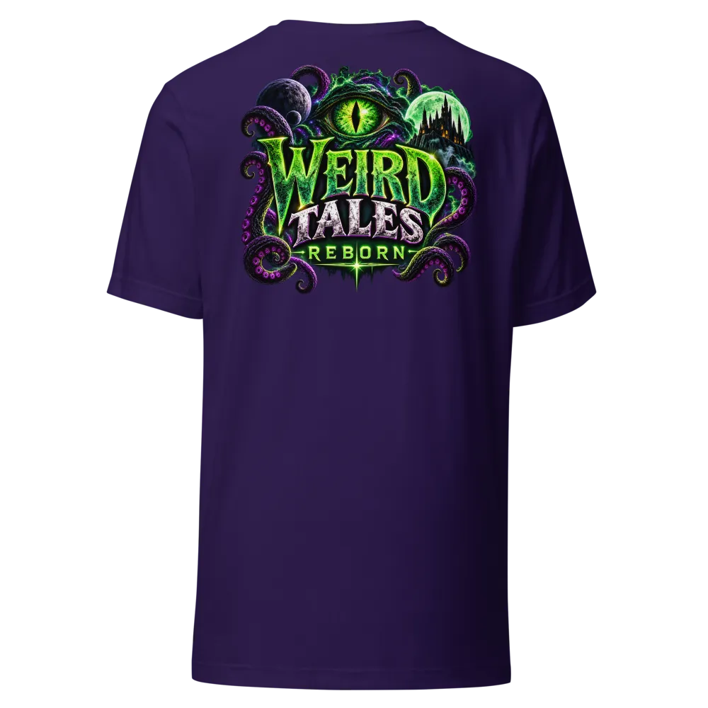 Weird Tales Reborn Purple T-Shirt thumbnail 2