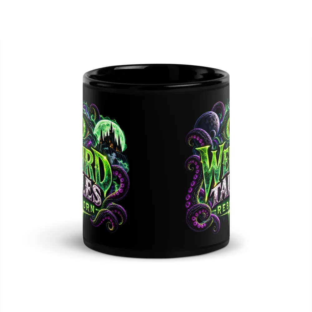 Weird Tales Reborn Black Coffee Mug thumbnail 2
