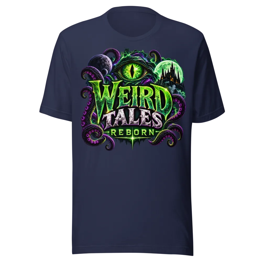 Weird Tales Reborn Navy T-Shirt