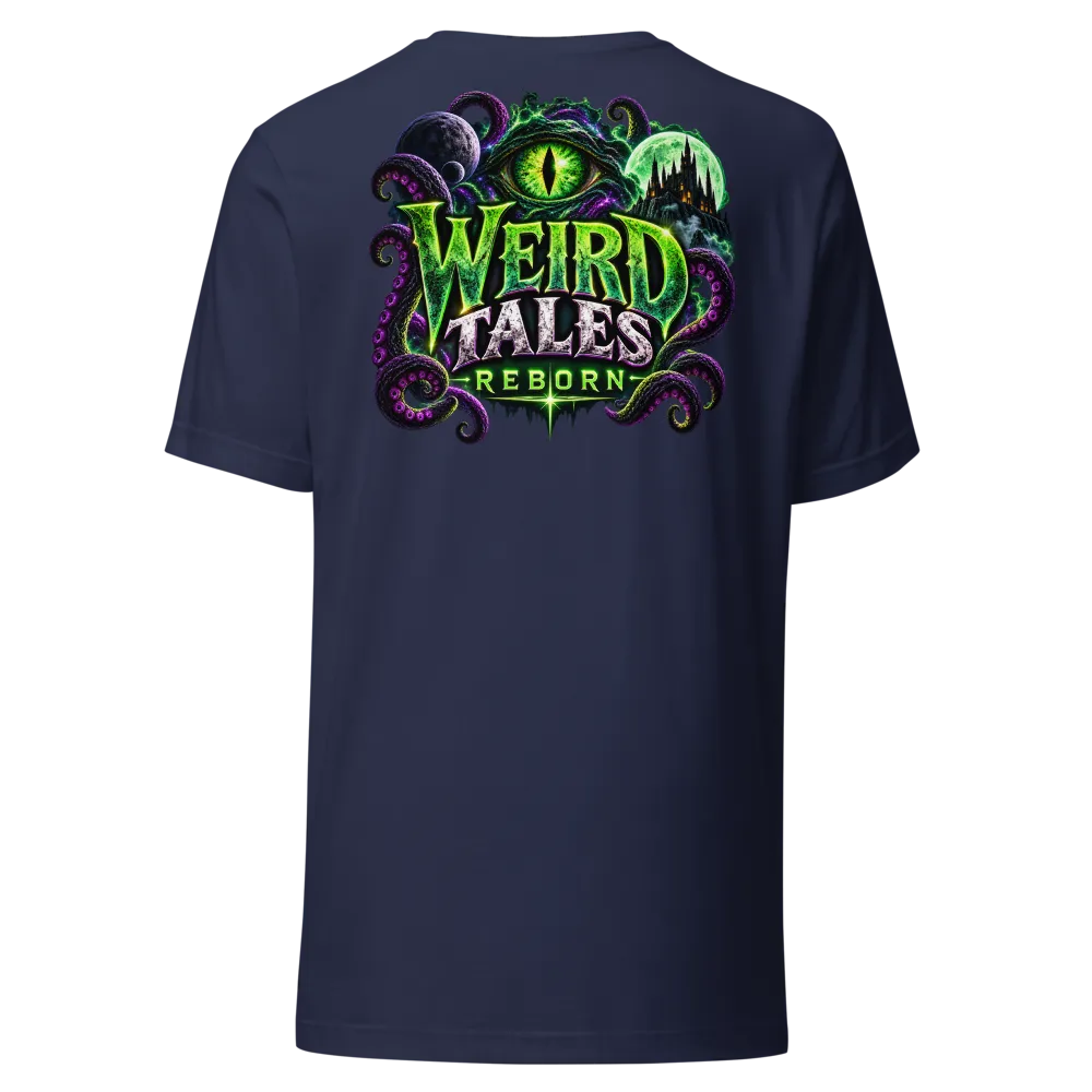 Weird Tales Reborn Navy T-Shirt thumbnail 2
