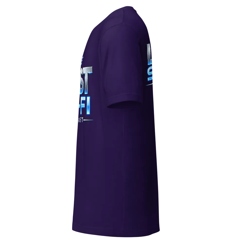 The Lost Sci-Fi Podcast Purple Logo T-Shirt thumbnail 3