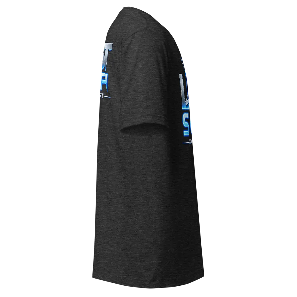 The Lost Sci-Fi Podcast Charcoal Logo T-Shirt thumbnail 4