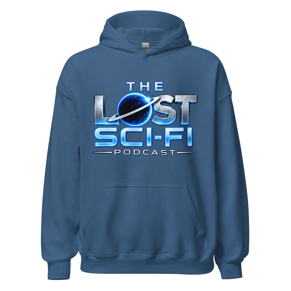 The Lost Sci-Fi Podcast Indigo Blue Logo Hoodie