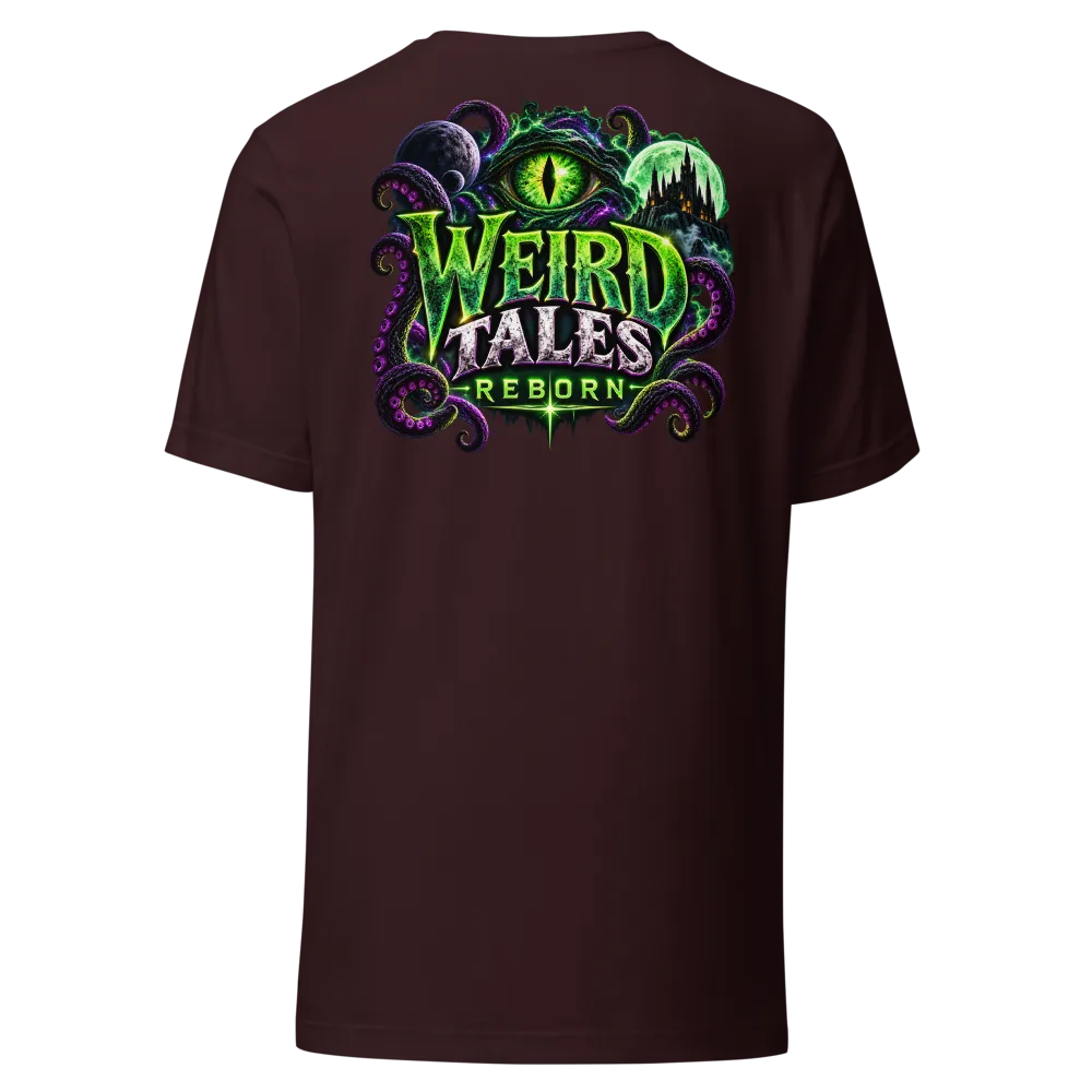 Weird Tales Reborn Dark Brown T-Shirt thumbnail 2