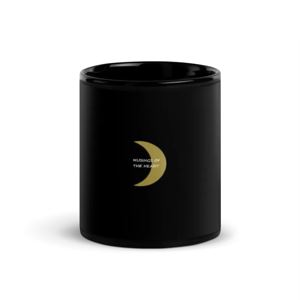 Gold crescent moon Mug thumbnail 3