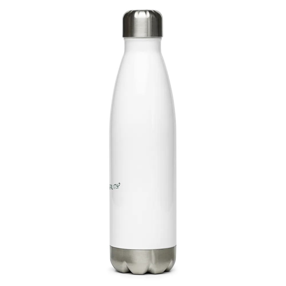Dream or reality? Stainless steel water bottle thumbnail 3