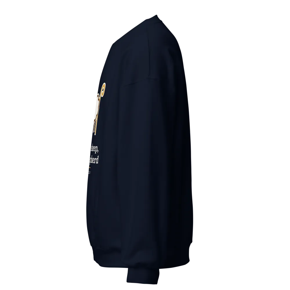 Little Sheep Big Shepherd Sweatshirt (Navy) thumbnail 3