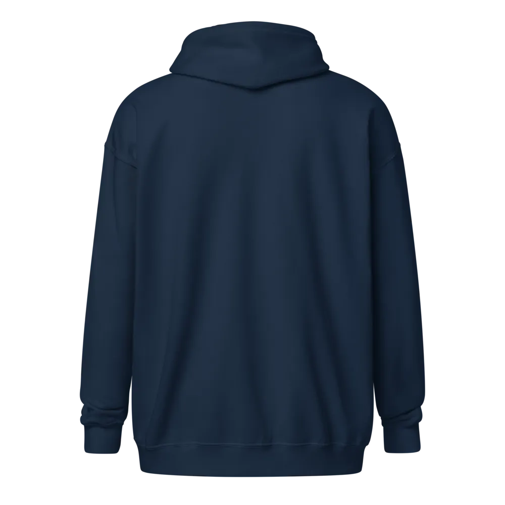 Little Sheep Big Shepherd Zip Hoodie (Navy) thumbnail 2