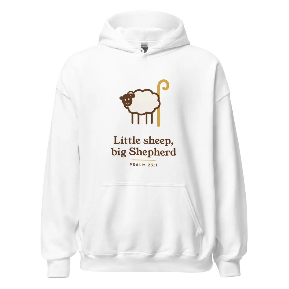 Little Sheep Big Shepherd Hoodie (White)