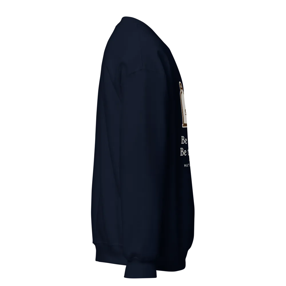 Be the Salt Be the Light Sweatshirt (Navy) thumbnail 4