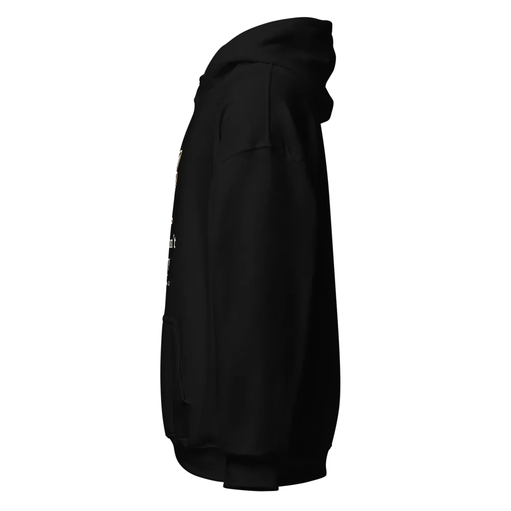 Lilies Don't Worry Hoodie (Black) thumbnail 3