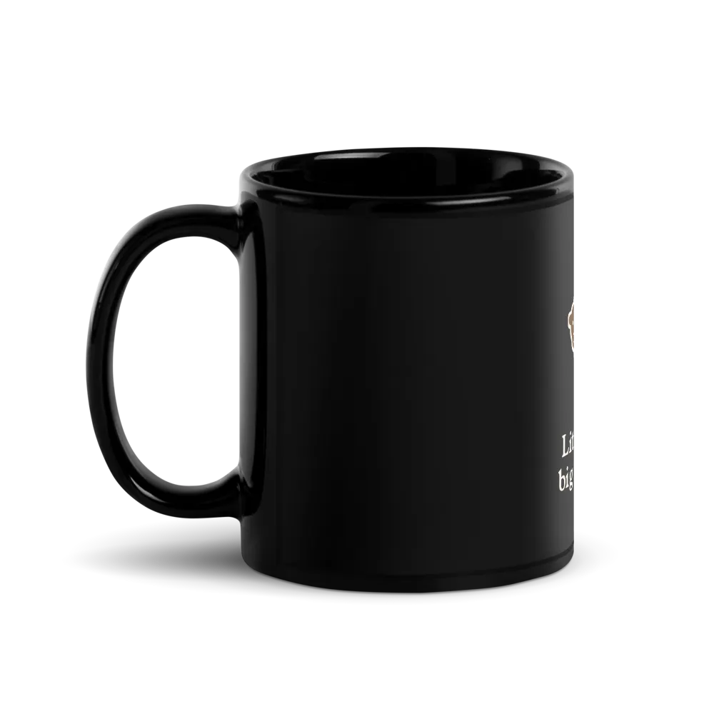 Little Sheep Big Shepherd Mug (Black) thumbnail 2