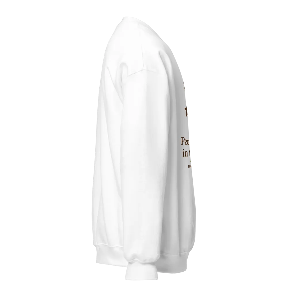 Peacemaker in Training Sweatshirt (White) thumbnail 4