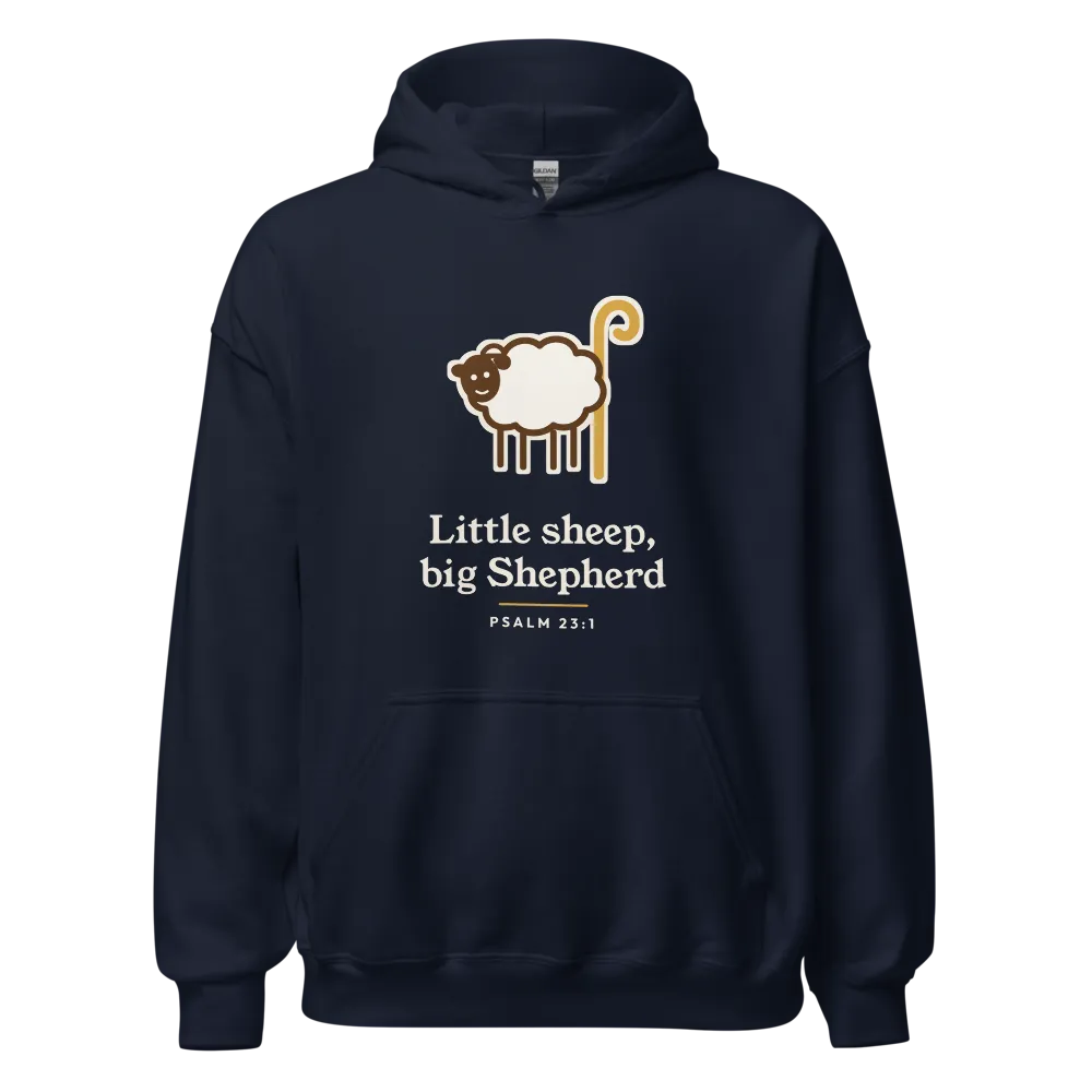 Little Sheep Big Shepherd Hoodie (Navy)