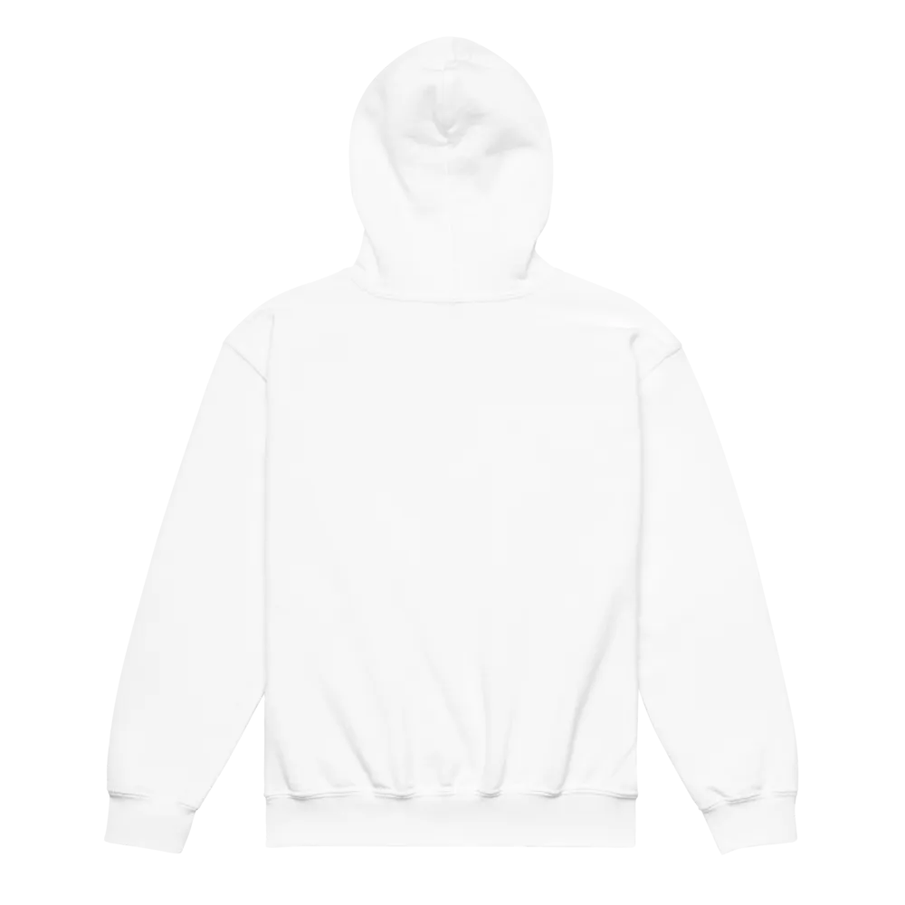 Lilies Don't Worry Youth Hoodie (White) thumbnail 2