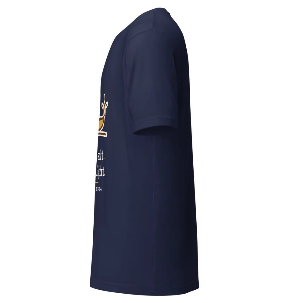 Be the Salt Be the Light Tee (Navy) thumbnail 3