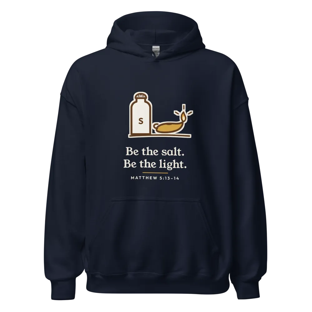 Be the Salt Be the Light Hoodie (Navy)