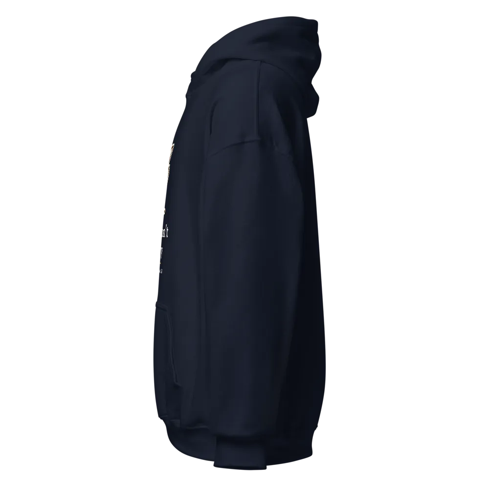 Lilies Don't Worry Hoodie (Navy) thumbnail 3